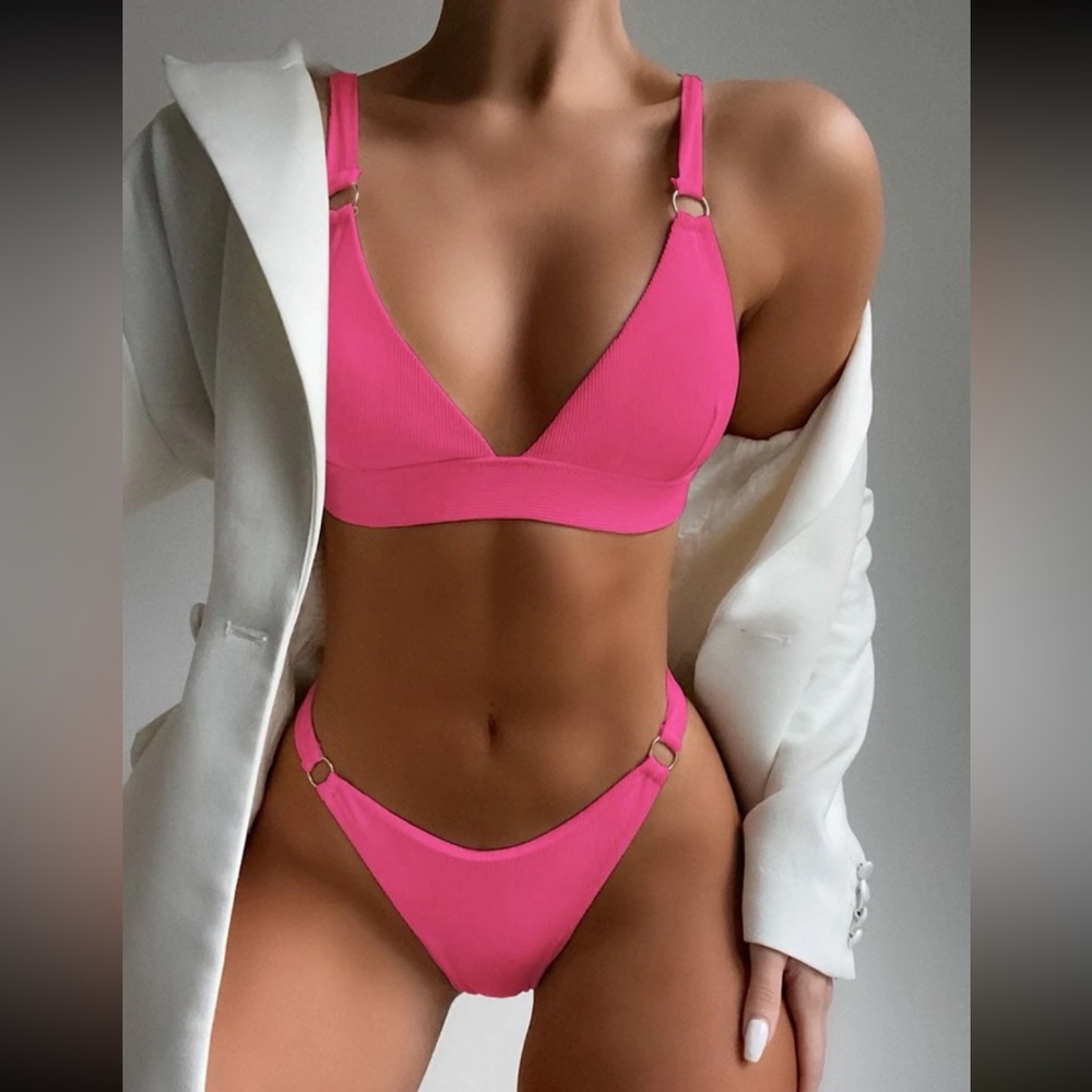 Pink bikini